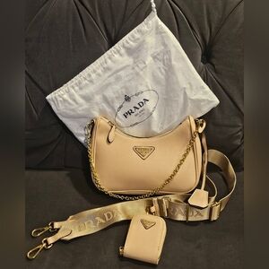 Genuine Italian Leather Women's Bag Set